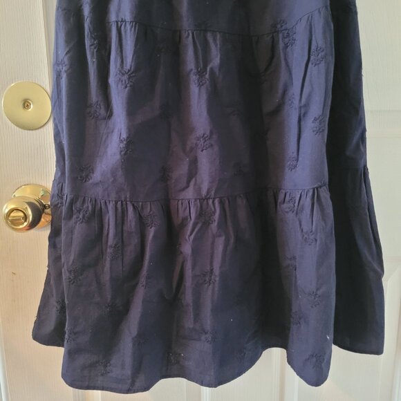 The Gap Navy blue eyelit maxi dress - Picture 4 of 7